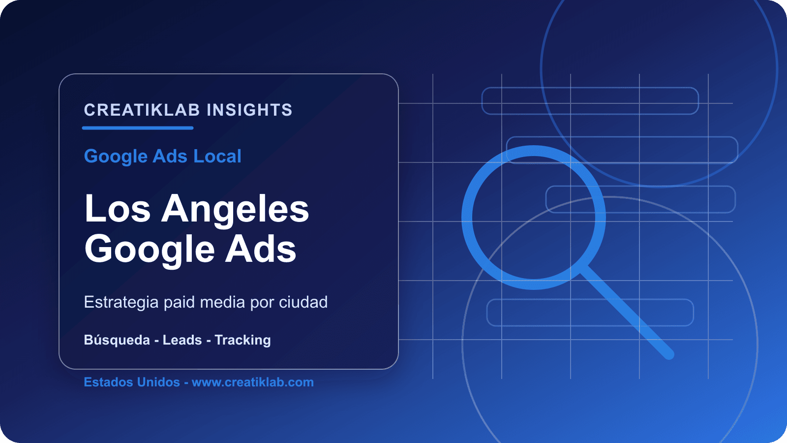 Agencia Google Ads en Los Angeles: estrategia local para servicios, ecommerce y marcas creativas