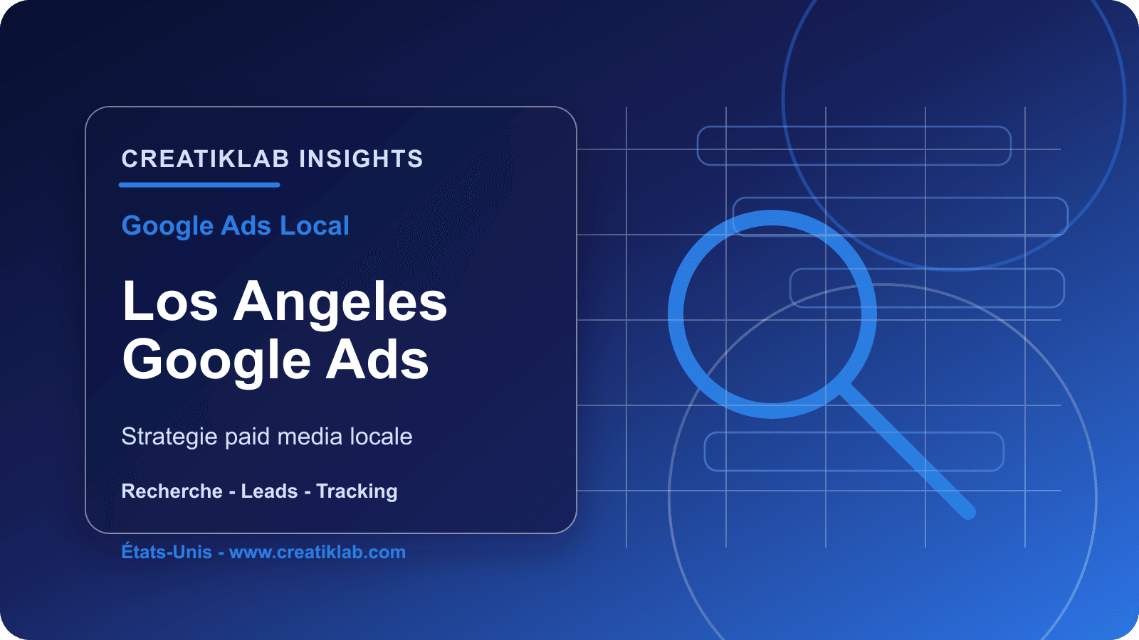 Agence Google Ads à Los Angeles : stratégie locale pour services, ecommerce et marques créatives