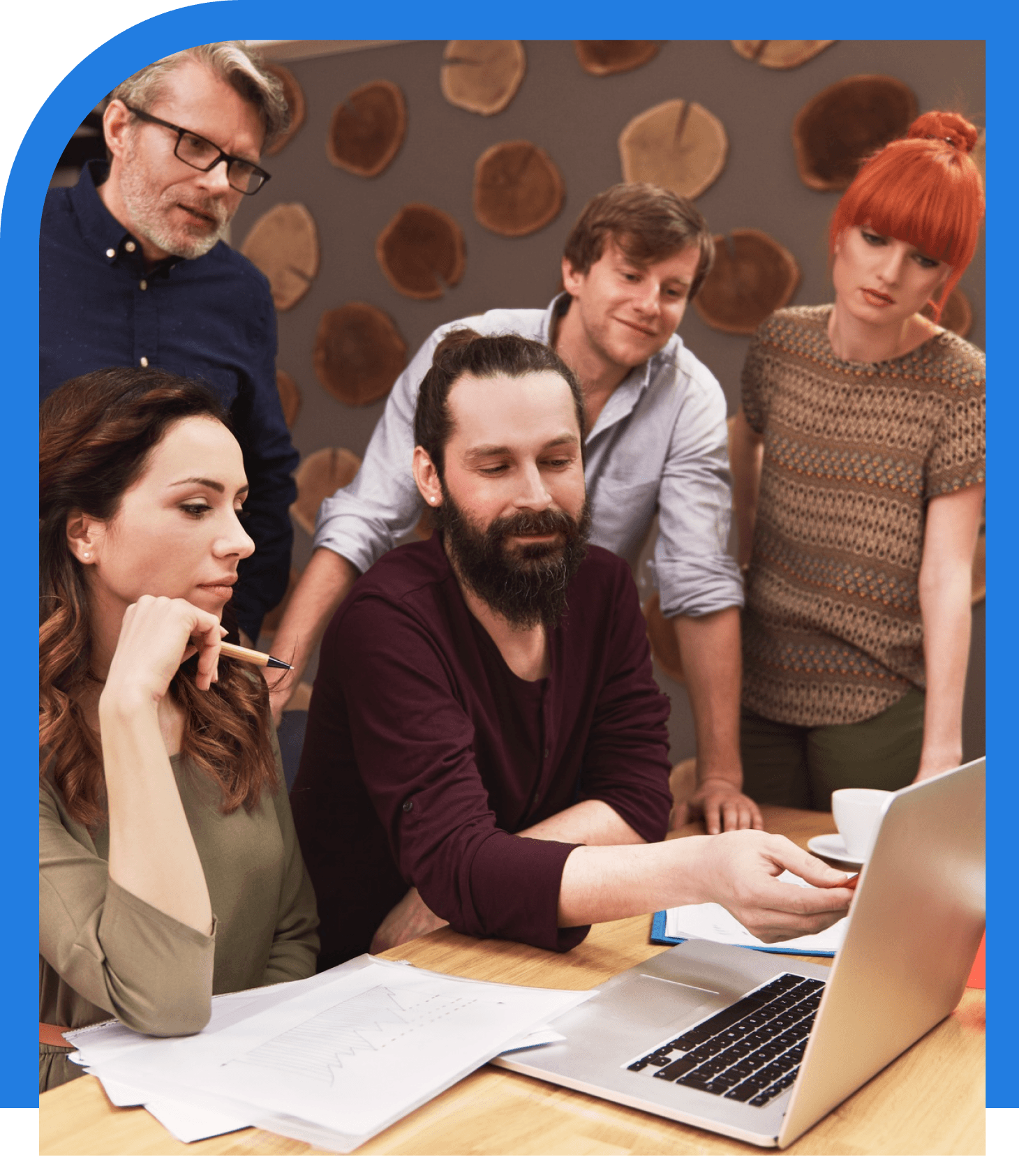 CreatikLab team reviewing digital marketing results